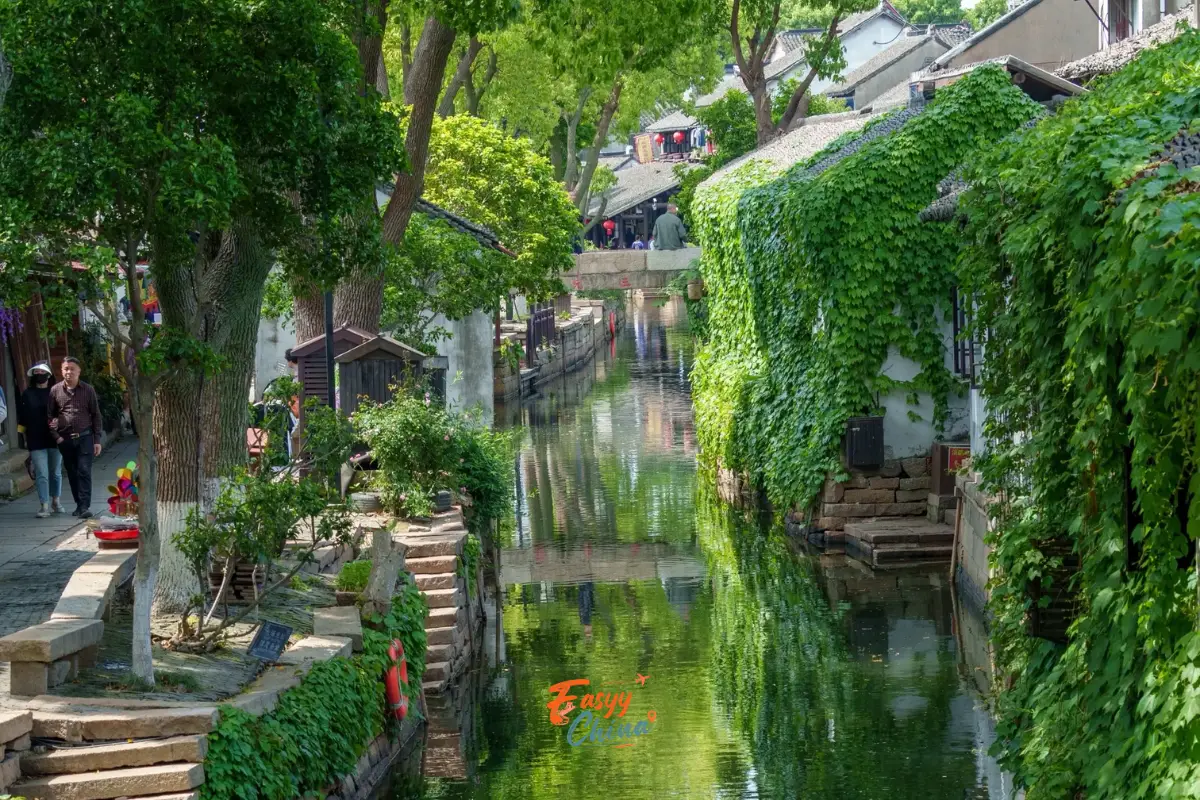 Lộ Trực cổ trấn đẹp ở Giang Nam