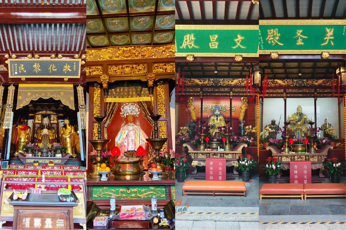 Các điện Miếu Thành Hoàng Thượng Hải