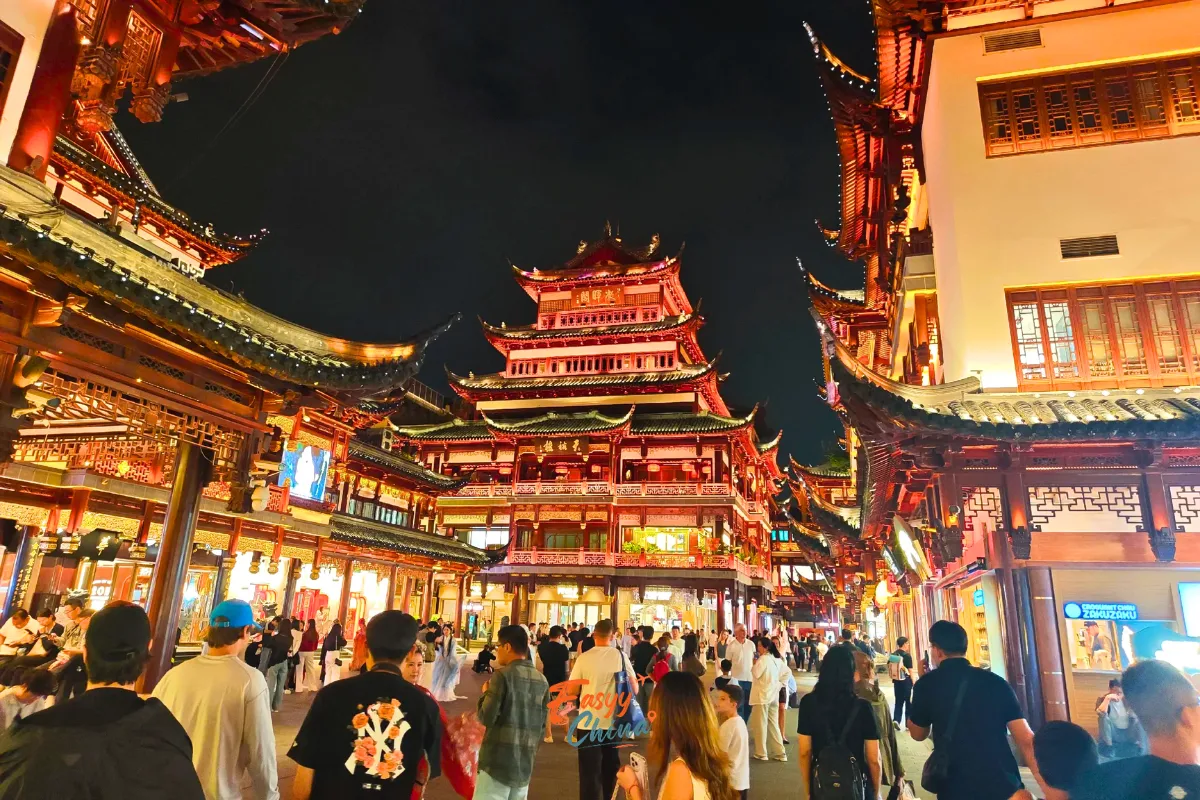 Tổng quan về Miếu Thành Hoàng Thượng Hải