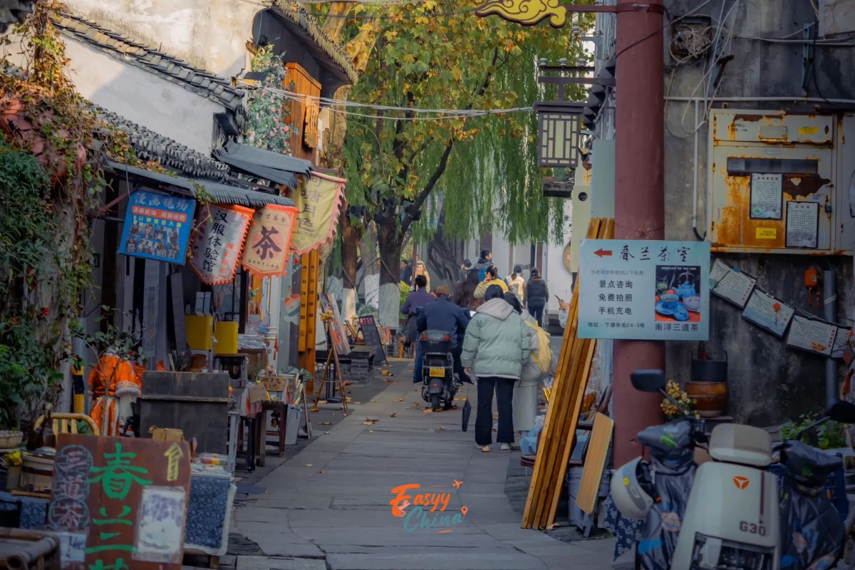 Du lịch Nam Tầm cổ trấn mùa thu