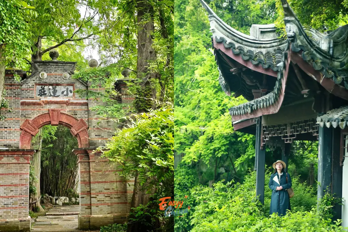 Tham quan Tiểu Liên Trang ở Nam Tầm cổ trấn