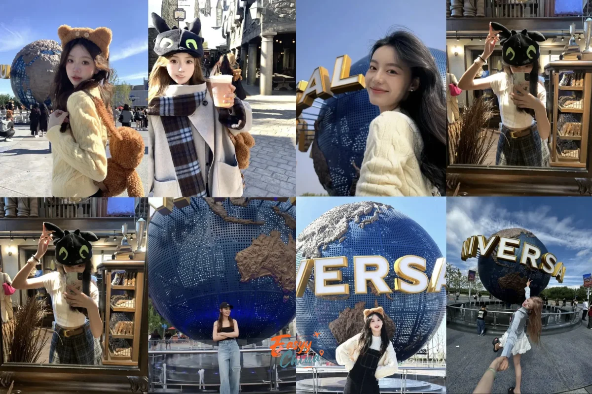 Check in Universal Studios Bắc Kinh